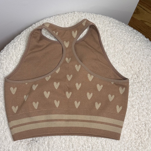 Spiritual Ganster tan heart legging set - Picture 4 of 7